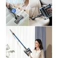 thumbnail image 5 of Cordless Vacuum Cleaner, 30KPA Powerful Stick Vacuum with 45Mins Battery for Hard Floor Carpet Pet Hair, 5 of 6