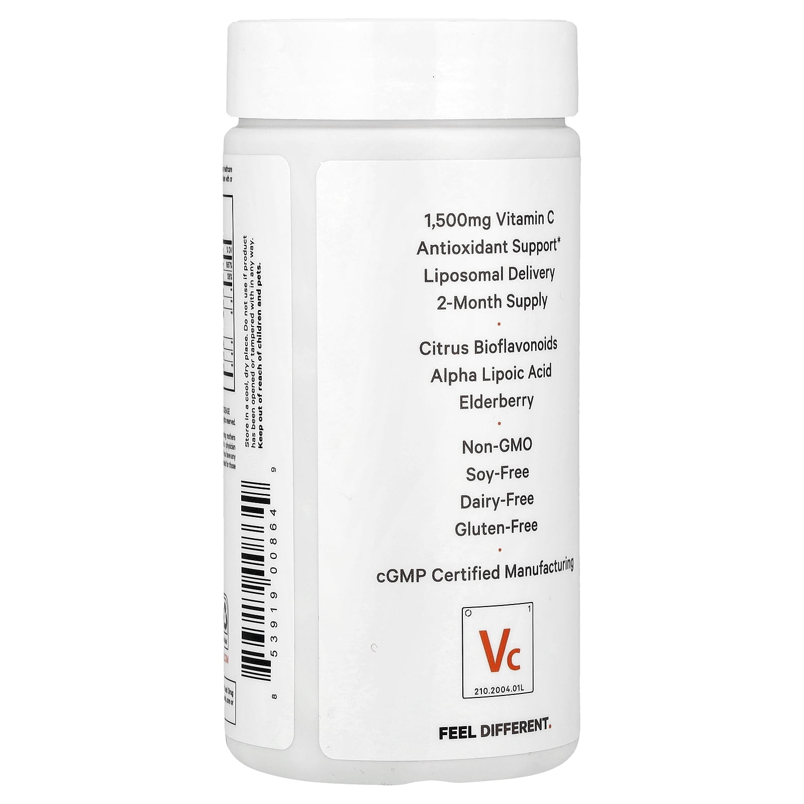 Codeage Liposomal Vitamin C+, 360 Capsules