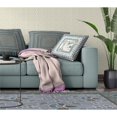 thumbnail image 3 of Amrita Sen Designs  20 x 20 in. Love Your Vase Peacock Broadcloth Indoor & Outdoor Zippered Pillow - White & Blue, 3 of 5