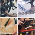 thumbnail image 5 of OUNONA Checker for Measure Use Portable Chain Gauge Tool Useful Bike Chain Ruler Silver Stainless Steel 1pc, 5 of 8
