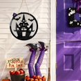 thumbnail image 3 of ZHAOCHENG puerta de adornos de Halloween decoración de puerta colgante, 3 of 5