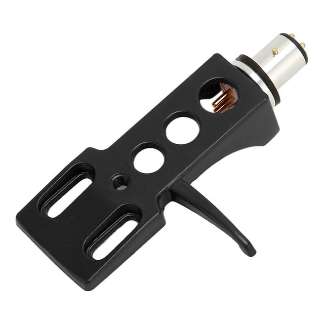 Turntable Headshell, Rich Sound Turntable Phono Headshell Corrosion Resistance Clear Sleeve For Various Phono Black