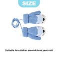 thumbnail image 2 of 1 par de guantes calientes - azules - alrededor de los tres años, 2 of 5