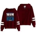 thumbnail image 1 of Jey Uso Main Event Pulls à Capuche Décontractés Sans Poches Vêtements Hip Hop, TTP, Rouge, 1 of 2