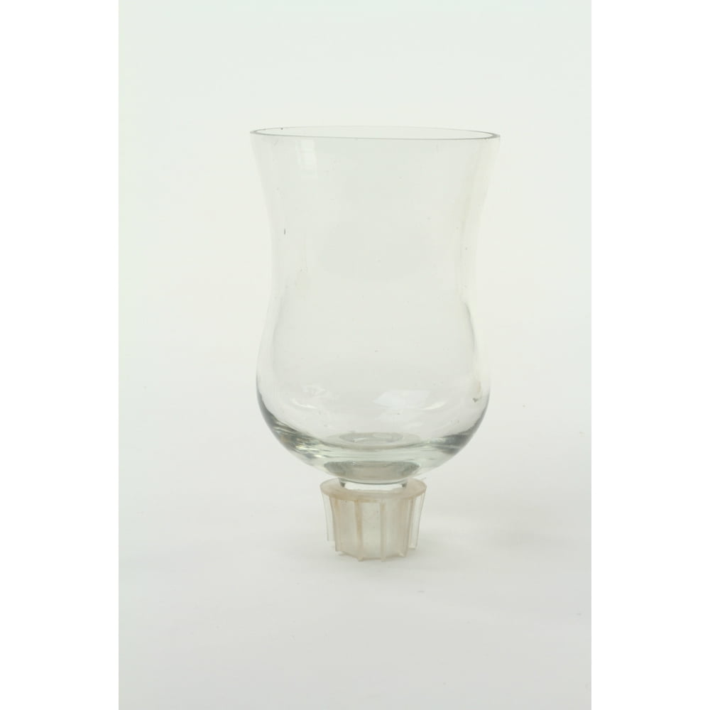 Koyal Wholesale Candelabra Hurricane Glass Shades, 3.5-Inch Clear, Bulk ...