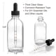 thumbnail image 3 of Frascos cuentagotas de vidrio AOZITA 120 ml (4 oz) con gotero medido, 3 of 9