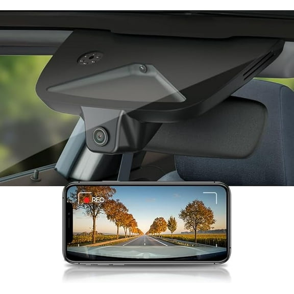 Fitcamx 4K Dash Cam Suitable for Polestar 3 2024 2025 Performance Plus Launch Edition Pilot (HD2-D6200), 64GB Card