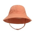 thumbnail image 2 of Maean Infant Baby's Bucket Hat Short Brim Sun Hat with Strap Packable Sun Protection Outdoor Fisherman Hat, 2 of 4