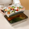 thumbnail image 4 of 316L Stainless Steel Dumpling Freezer Box, Food-Grade Meal Prep Tray with Secure Lid, Rustproof Refrigerator Organizer, 4 of 6