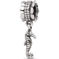 thumbnail image 1 of Sterling Silver Reflections Seahorse Dangle Bead (22.73 X 5.45) Made In Thailand qrs499, 1 of 5
