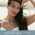 thumbnail image 5 of KISPER 925 Sterling Silver Italian Cuban Chain Necklace w/ Lobster Clasp, 5 of 6