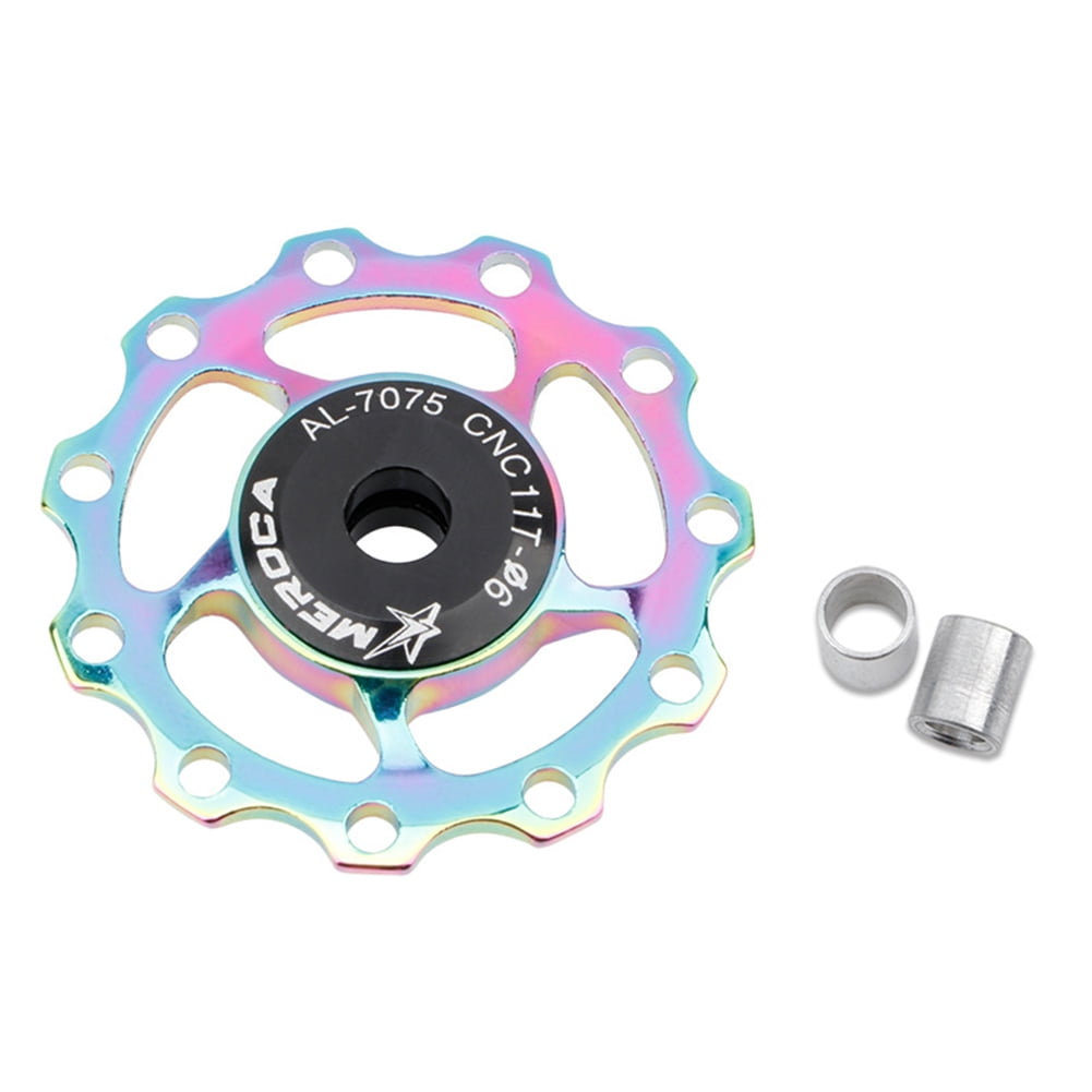 Goine Bicycle Rear Derailleur 11T Road Bike Speed Guide Roller Pulley Wheel Parts