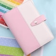 thumbnail image 4 of Carpeta de presupuesto A6 Baoblaze con hojas de presupuesto y sobres con cremallera Rosado, 4 of 7