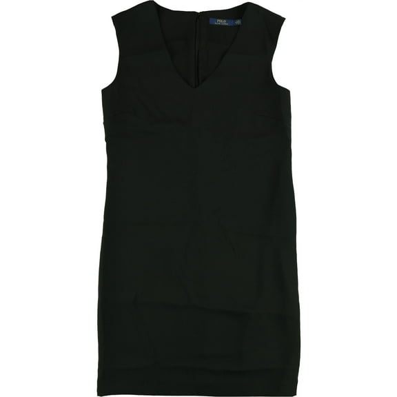 Polo Ralph Lauren Womens Satin Knee-Length Wear to Work Dress