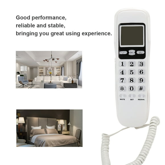 Teléfono Residencial, Pantalla De Número De Llamada Soporte Confiable Fsk Y Dtmf Teléfono De Dual, Teléfono, Restaurante Para Oficina Servicio De Asesoramiento A