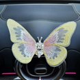 thumbnail image 2 of 6 PCS Embroidery Butterfly Decoration Automotive Interior Accessories Gift for Drivers, 2 of 6