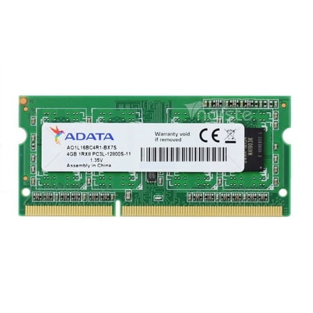 Genuine ADATA 4GB PC3-12800 DDR3 SoDimm Memory AO1L16BC4R1-BX7S price history on PriceWatchPro