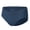 Blue, variant on Shorts Panties for Women Men Solid Color Conservative Mid Waist Briefs Thin Seamless Head Womens Mens Underwear Panties