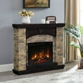 thumbnail image 3 of FESTIVO 41 in. Faux Stone Freestanding Electric Fireplace, 3 of 5