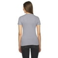thumbnail image 3 of 2102W American Apparel Ladies Fine Jersey Short-Sleeve T-Shirt Slate 2XL, 3 of 3