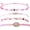 Pink Virgin Mary, variant on Pink String Evil Eye 7 Knot Lucky Bracelets Mexican Braclets Red Braided Black, Crystal, Style F7241