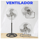thumbnail image 5 of Ventilador de 18" pedestal, piso pared con 3 velocidades, 5 of 8