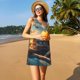 thumbnail image 3 of Disketp Cool Cat Driving Sunset para Vestido sin Mangas para Mujeres, Vestidos de Verano para Mujeres, Casual y Holgado para la Playa, 3 of 7