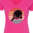 thumbnail image 4 of Inktastic Table Tennis Ping Pong Women's V-Neck T-Shirt, 4 of 5