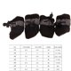 thumbnail image 5 of Greeniant 4 unids/set de zapatos de invierno para perros de compañía, botines impermeables para la lluvia y la nieve, calcetines, zapatos antideslizantes Ropa para mascotas Negro Número 2 Greeniant JJ16424-69, 5 of 6