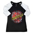 thumbnail image 1 of Dead Kennedys Womens Destroy Cotton Raglan T-Shirt, 1 of 2