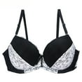 thumbnail image 1 of Amzcrzy Minimizer Bra for Women - Oversize Lace Bralettes Floral Plus Size Bra with Underwire Woman's Full Coverage Lace Bra Soft Support Unlined Non Padded Bra, 1 of 3