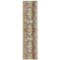 thumbnail image 2 of SAFAVIEH Baldwin Karissa Oriental Runner Rug, Ivory/Teal, 2'2" x 12', 2 of 6