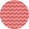 thumbnail image 1 of Ahgly Company Machine Washable Indoor Square Transitional Light Coral Pink Area Rugs, 3' Square, 1 of 7