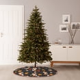 thumbnail image 6 of Rateoe Autumn Fox Pattern Christmas Tree Skirt with Ties, Christmas Tree Decorations, Farmhouse Christmas Decor Xmas Holiday Decorations-30", 6 of 6