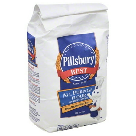 JM Smucker Pillsbury Best Flour, 5 lb (Best Flour For Baking Cakes)