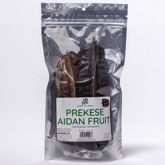 Prekese | Aidan Fruit | Tetrapleura Tetraptera | 2 PCS | Authentic Ghanaian Product | Herb To Body