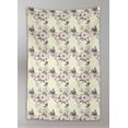 thumbnail image 3 of S4Sassy Yellow Floral & Kingfisher Bird Water Repellent Bath Shower Curtain With Roller Rings Hook-60 x 70 Inch, 3 of 6