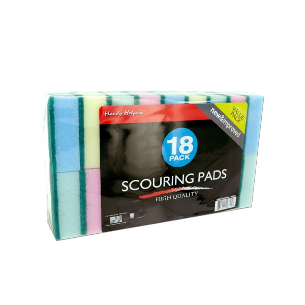 Bulk Buys Scouring Pad Value Pack Pack of 8
