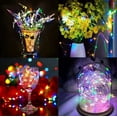 thumbnail image 3 of 33FT SOWAZ 100 LED Solar Powered Copper Wire String Lights Outdoor, Waterproof, 2 Modes Fairy Lights for Garden, Patio, Party, Yard, Christmas (Multicolor), 2 Pack, 3 of 9