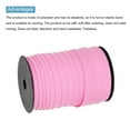 thumbnail image 3 of Uxcell 1" Double Fold Bias Tape Polyester Continuous Bulk Bias Tape for Sewing Seaming Pink 55 Yards, 3 of 6