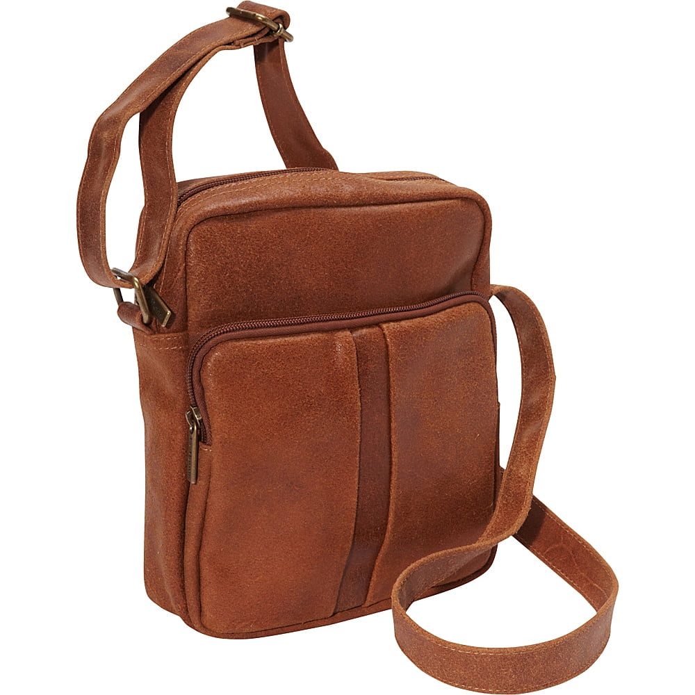 Leather Mens Day Bag - DS-1505-TN | Walmart Canada