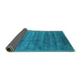 thumbnail image 2 of Ahgly Company Indoor Rectangle Oriental Turquoise Blue Industrial Area Rugs, 2' x 3', 2 of 4