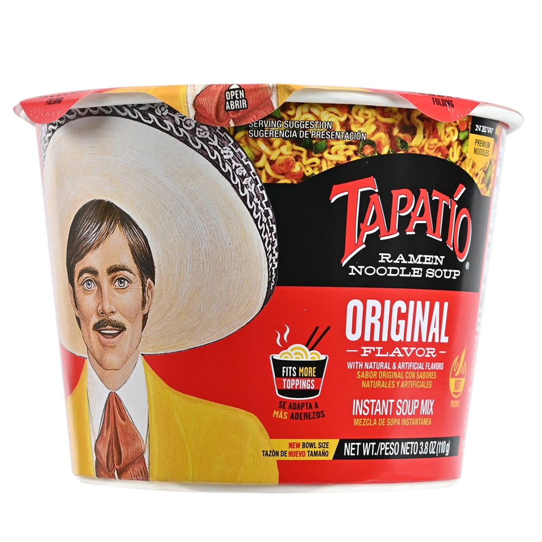 (6 pack) Tapatio Spicy Ramen Original Bowl, 3.8 oz