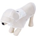thumbnail image 2 of Chubasquero para perros, chaqueta de lluvia ajustable para mascotas con capucha, chaqueta impermeable transparente para perros, poncho de Eva para perros pequeños y medianos, 2 of 4