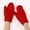 Red, variant on Niaviben Wool Liner Gloves Winter Mittens Cold Weather Gloves Heat Gloves Women Gloves Women Winter Gloves Men Beige One Size