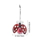 thumbnail image 3 of Lámpara de Araña Decorativa con Forma de Escarabajo Rojo y Energía Solar | Farol Led Solar Impermeable para Exteriores | Luz Colgante con Un Brillo Amarillo Cálido para Patio, Jardín, Terraza, Decora, 3 of 6