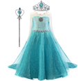thumbnail image 1 of Disfraces de Blancanieves para niñas, vestido de princesa de la Bella Durmiente, Elsa/Anna, 4 a 10 años, 2023 Fivean unisex, 1 of 2