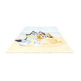 BBC Studios Bluey Kids Beach Towel, 27'' x 54'', 100 Cotton, Features