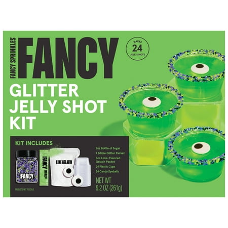 FANCY SPRINKLES® Eye of Newt Glitter Jelly Shot Kit, 9.2 oz