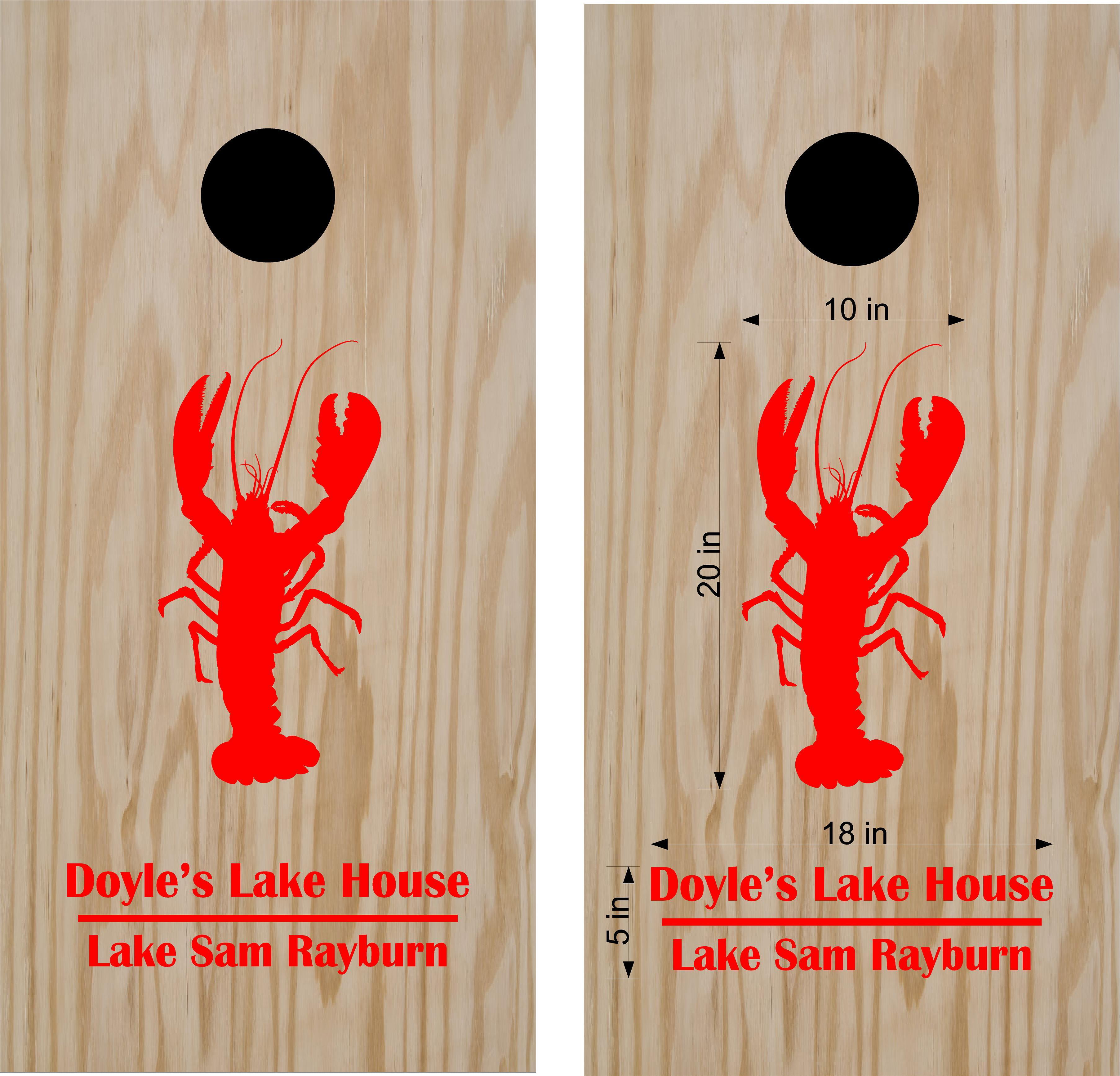 VINYL WRAPS Cornhole Boards DECALS Lucky Horseshoes BagToss Game Stickers 334 